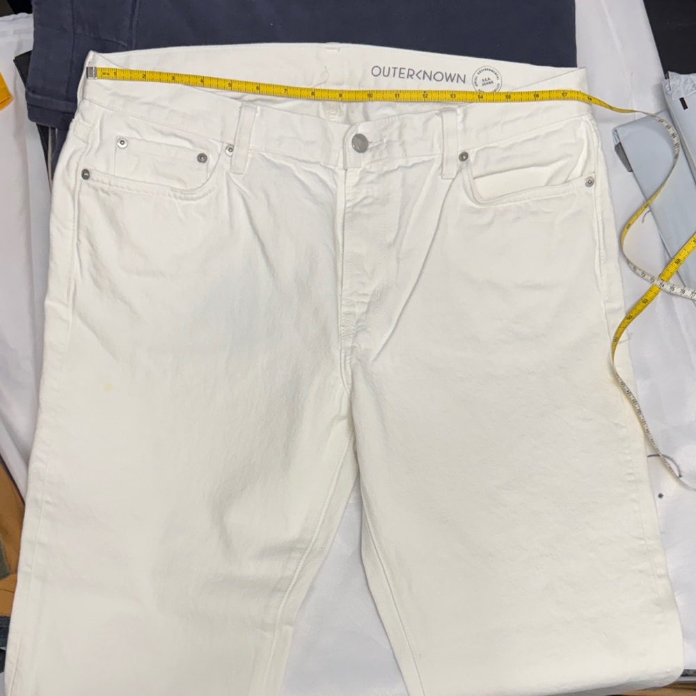 Outerknown S.E.A. Men’s White Jeans